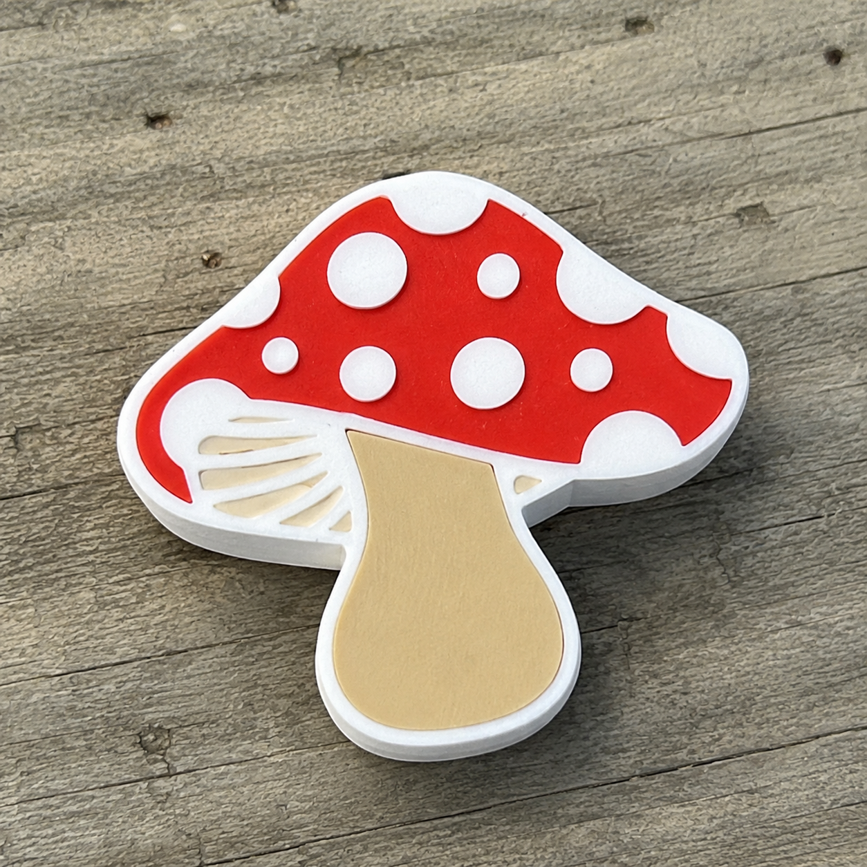 Mushroom Straw Charm