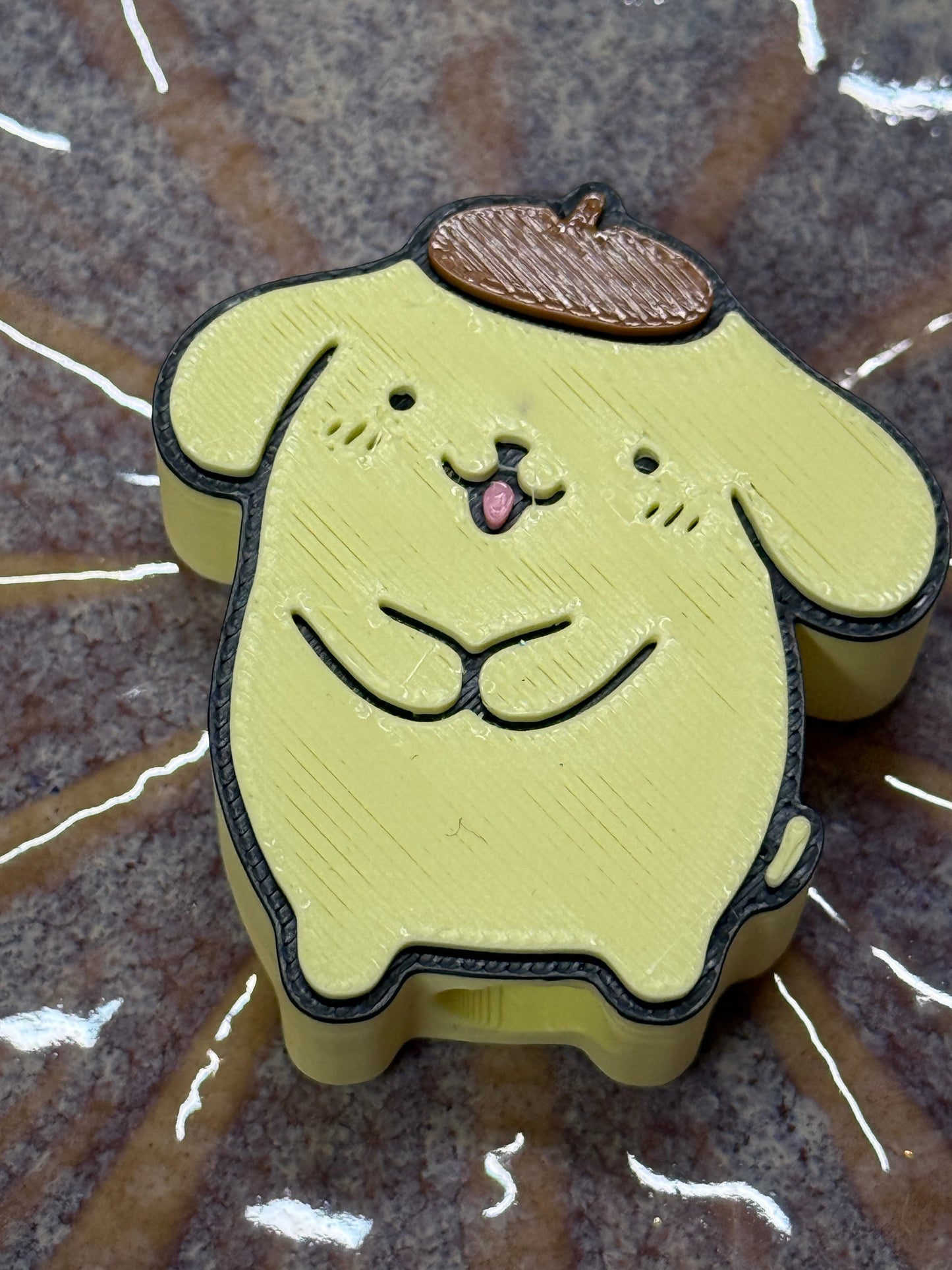 Pom straw charm
