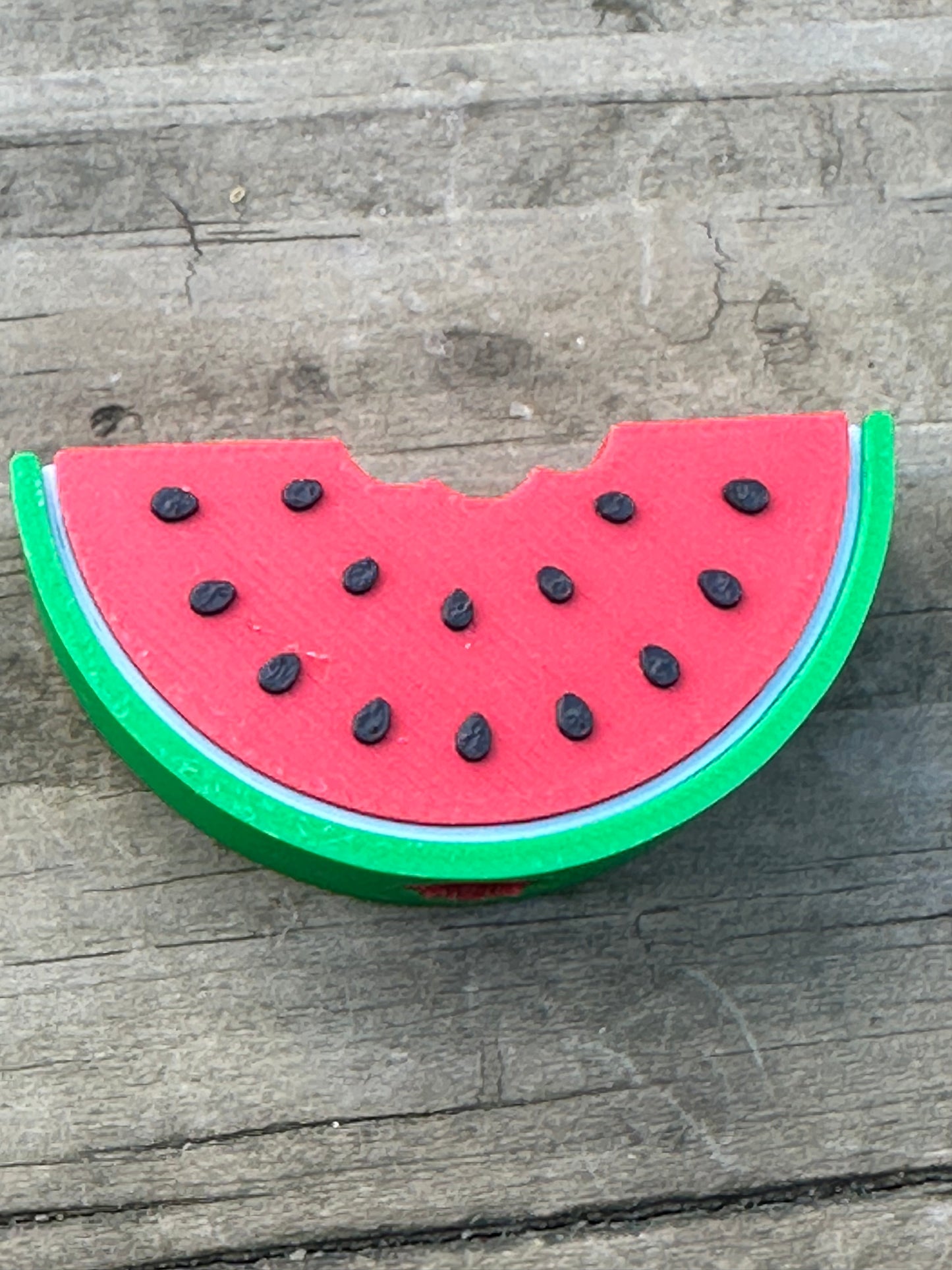 Watermelon straw charm