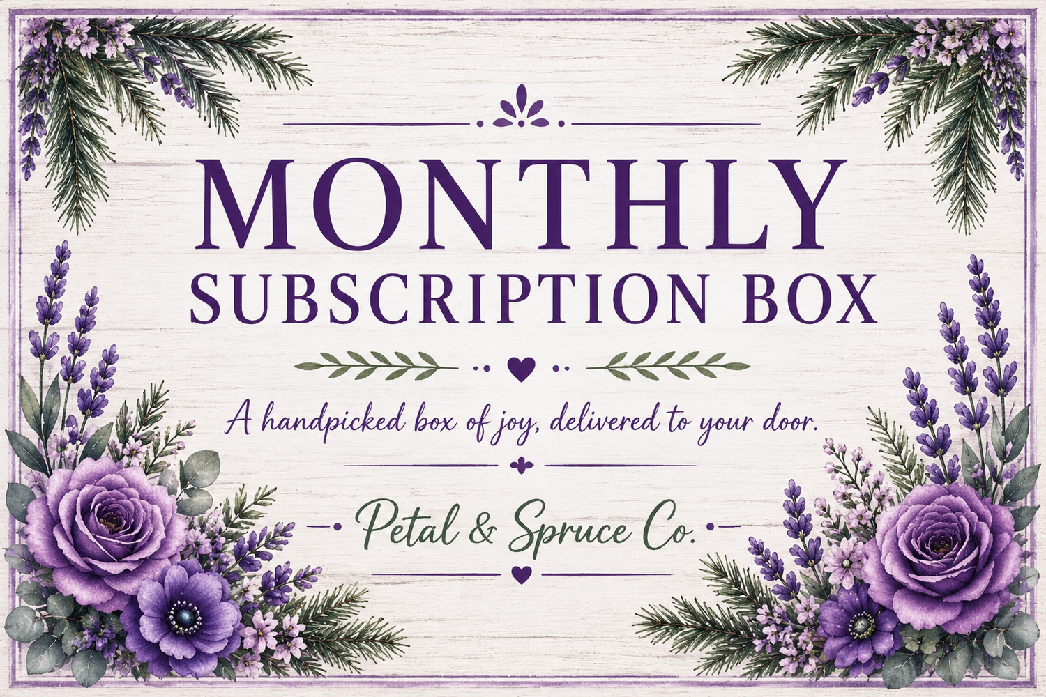 Monthly Subscription Box