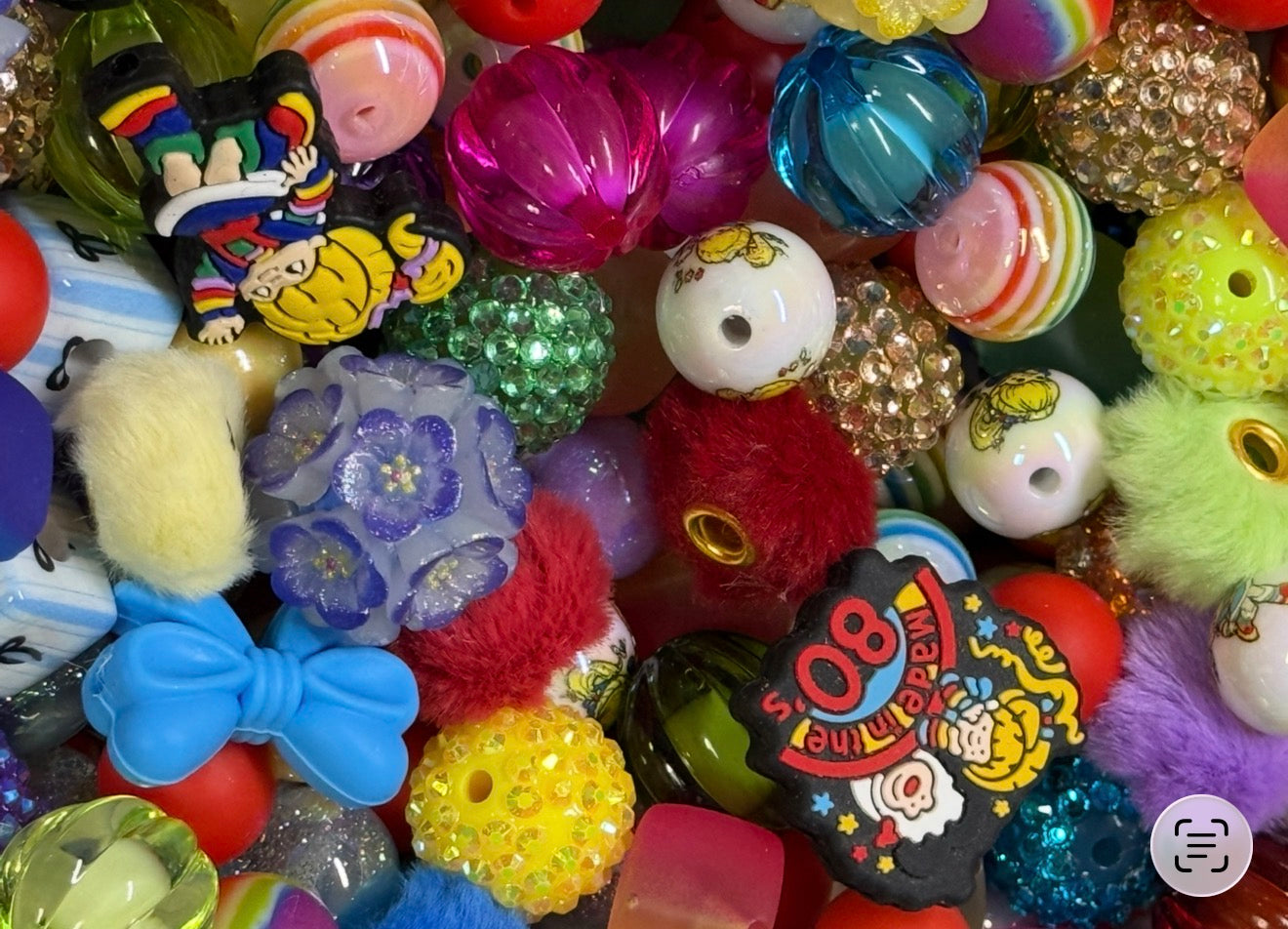 Rainbows & Sparkles Bead Mix