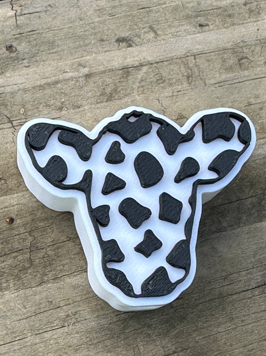 Cow Straw Charm