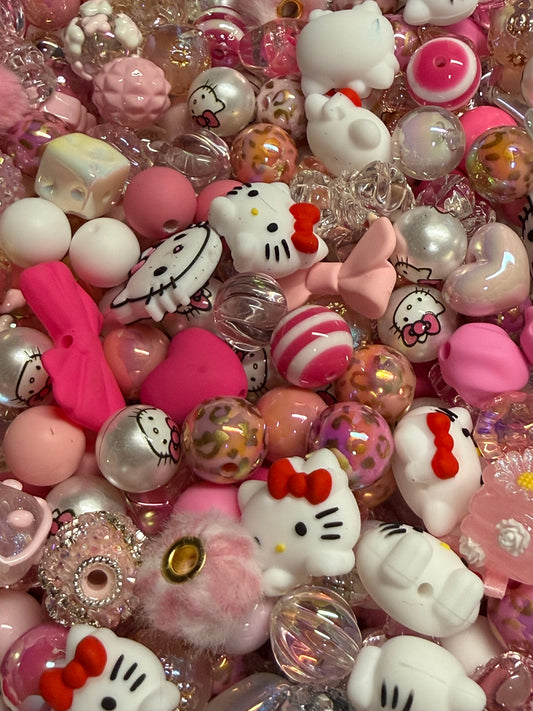 Hey Kitty Bead Mix 4oz